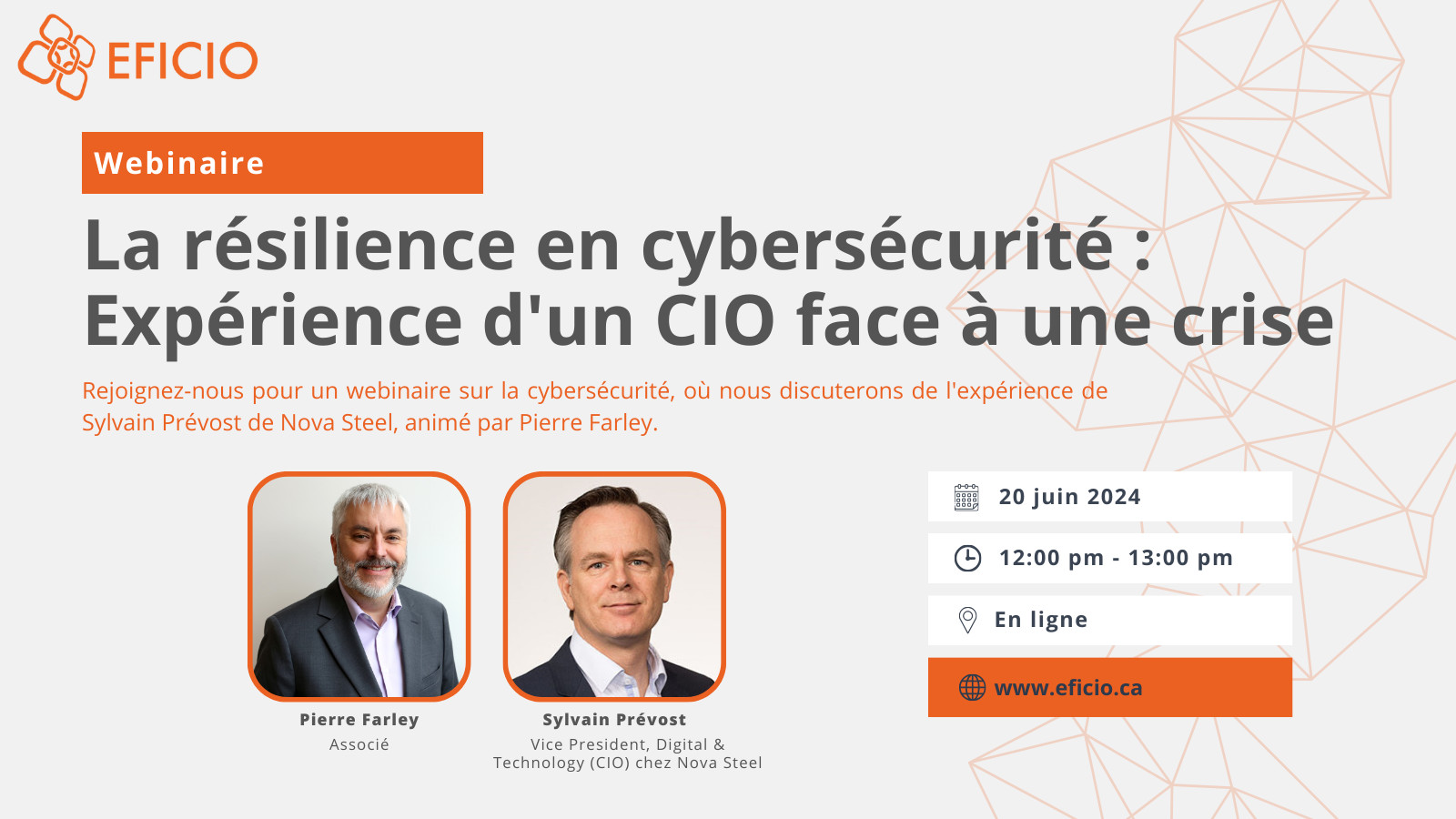 La résilience en cybersécurité : Expérience d'un CIO face à une crise